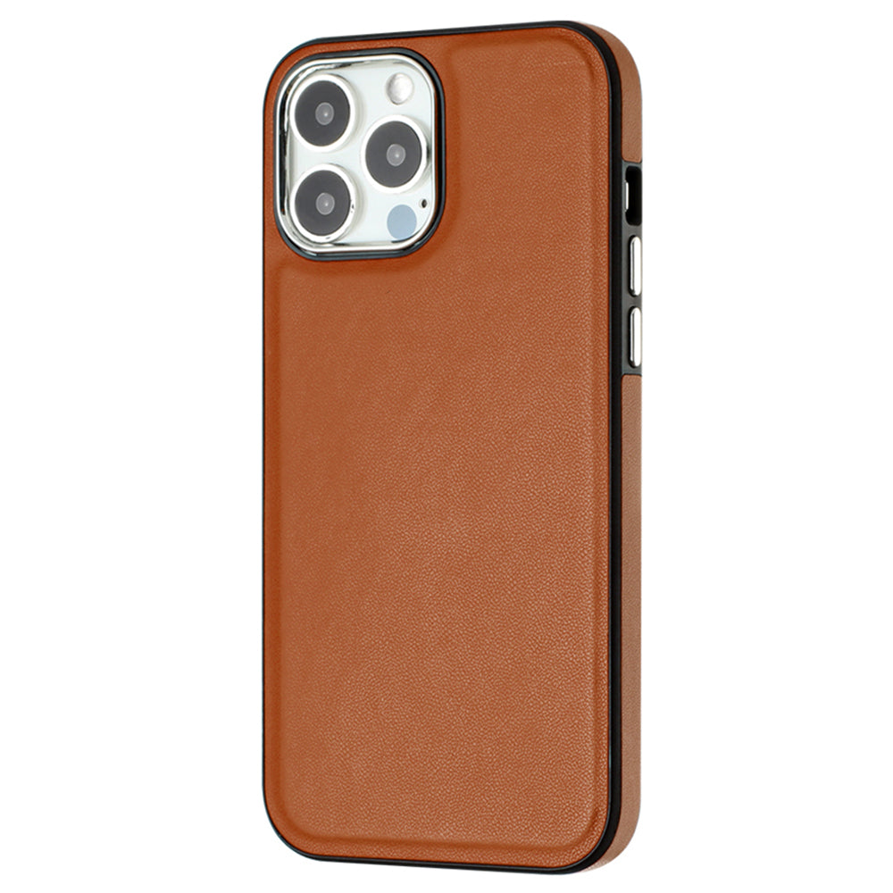 YB Leather Coating Series-6 For iPhone 15 Pro Max Leather Coated TPU Mobile Phone Case Back Cover YB Leather Coating Series-6 For iPhone 15 Pro Max Leather Coated TPU Mobile Phone Case Back Cover